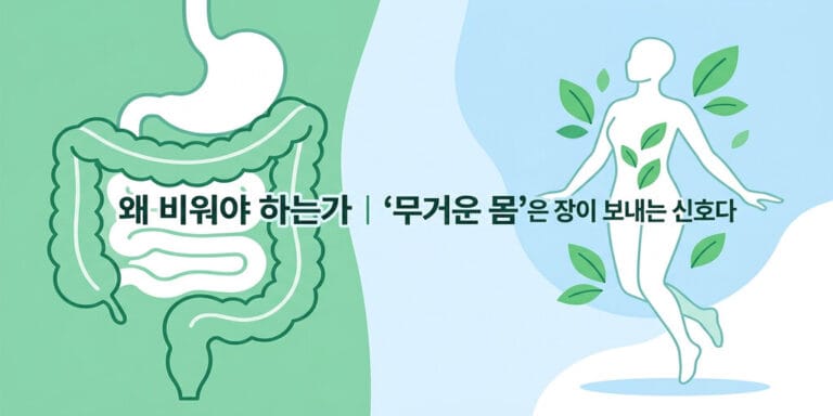 왜 비워야 하는가 | ‘무거운 몸’은 장이 보내는 신호다
